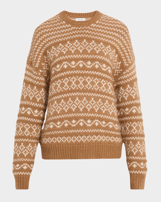Lofty Fair Isle Alpaca-Wool Sweat